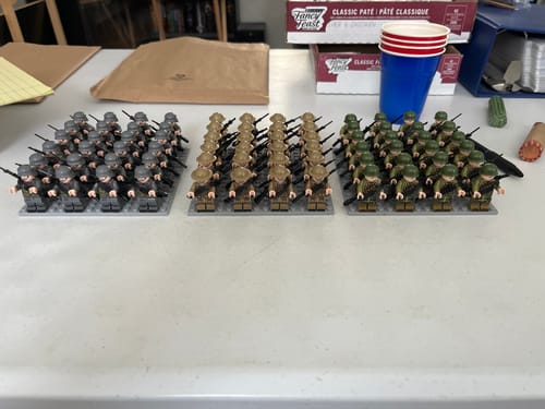 Customer photo review of Brick Battalion | 24 Soldiers