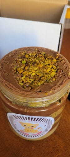 Customer photo review of ChocoJar de pistacho