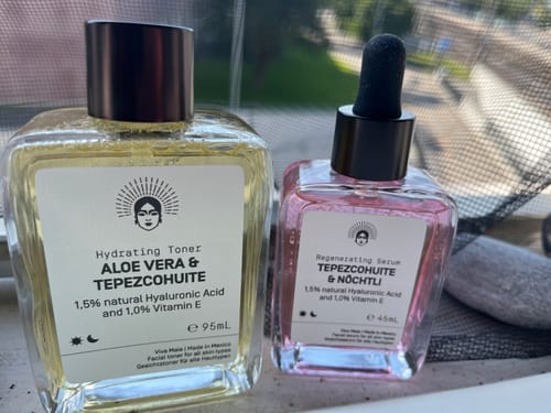 Customer photo review of Skin Refining Duo - Tepezcohuite