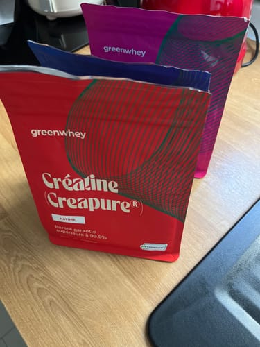 Customer photo review of Créatine (Creapure®)
