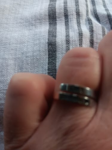 Customer photo review of Just Breathe Ring