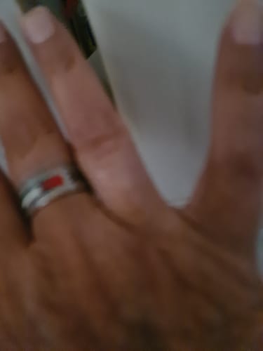 Customer photo review of Palestine Heritage Ring