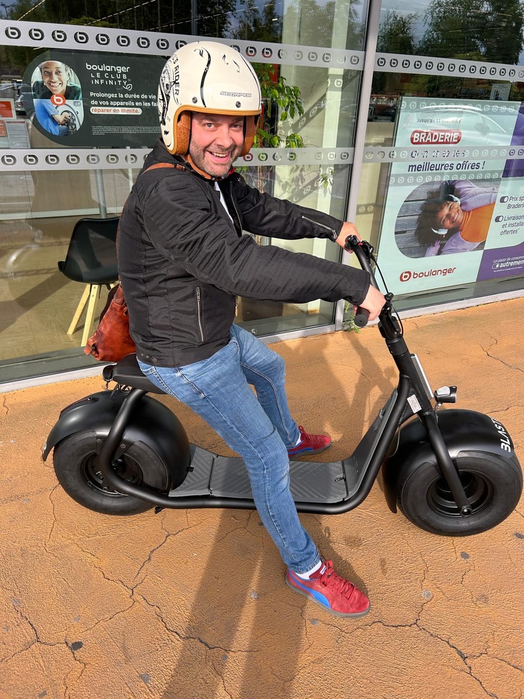Customer photo review of Trottinette électrique City Coco Blaster 1500w - KaaSpeed