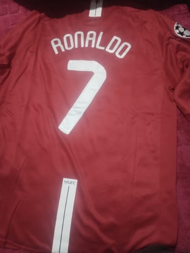 Customer photo review of Ronaldo 2008 - Manga Larga