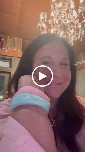 Customer video review of OCEAN BANGLE
