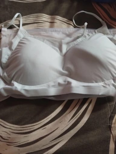 Customer photo review of Breeze Silk Halter Bra
