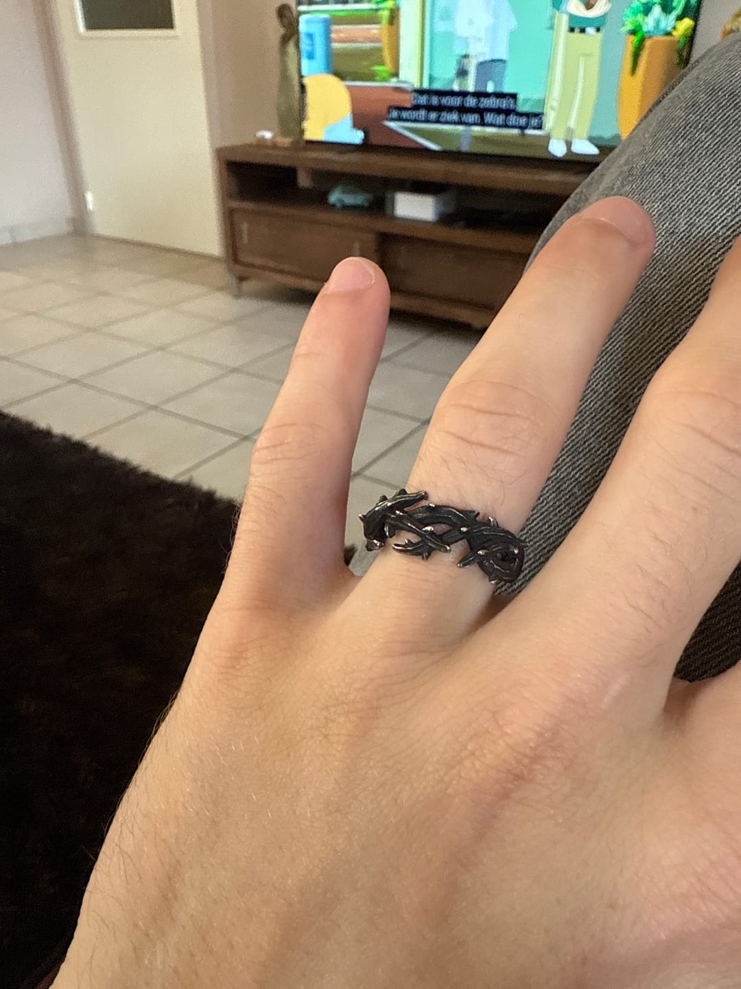 Customer photo review of THORN CROWN.