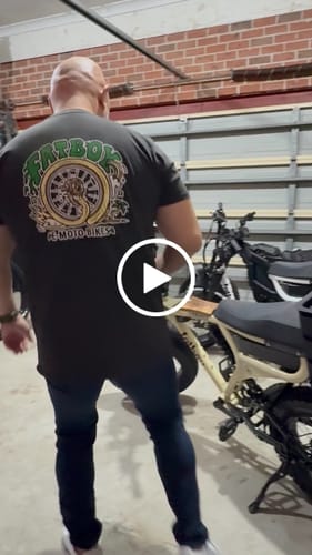 Customer video review of Fatboy Tee - Skull Wheel Green