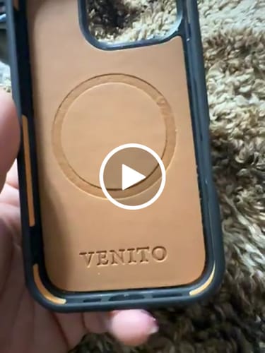 Customer video review of Lucca Snap On Leather Case for iPhone 16 Pro