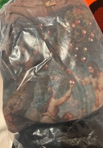 Customer photo review of Fruit of Sin – Sacred Classic Hoodie- 153