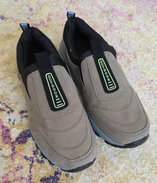 Customer photo review of Early Summer 49% Off🔥 Men's Waterproof Orthopedic Slip-on Walking Shoes