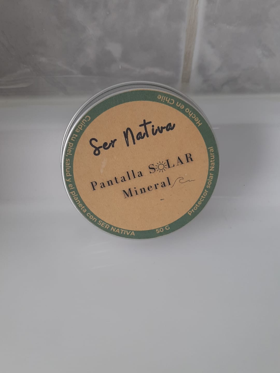 Customer photo review of Pantalla solar mineral