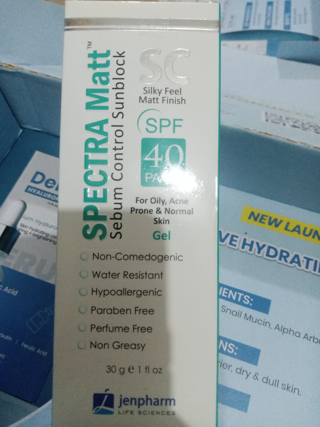 Customer photo review of Spectra Matt SC SPF 40