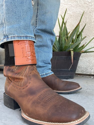 Customer photo review of Bootstraps For Cowboy Boots