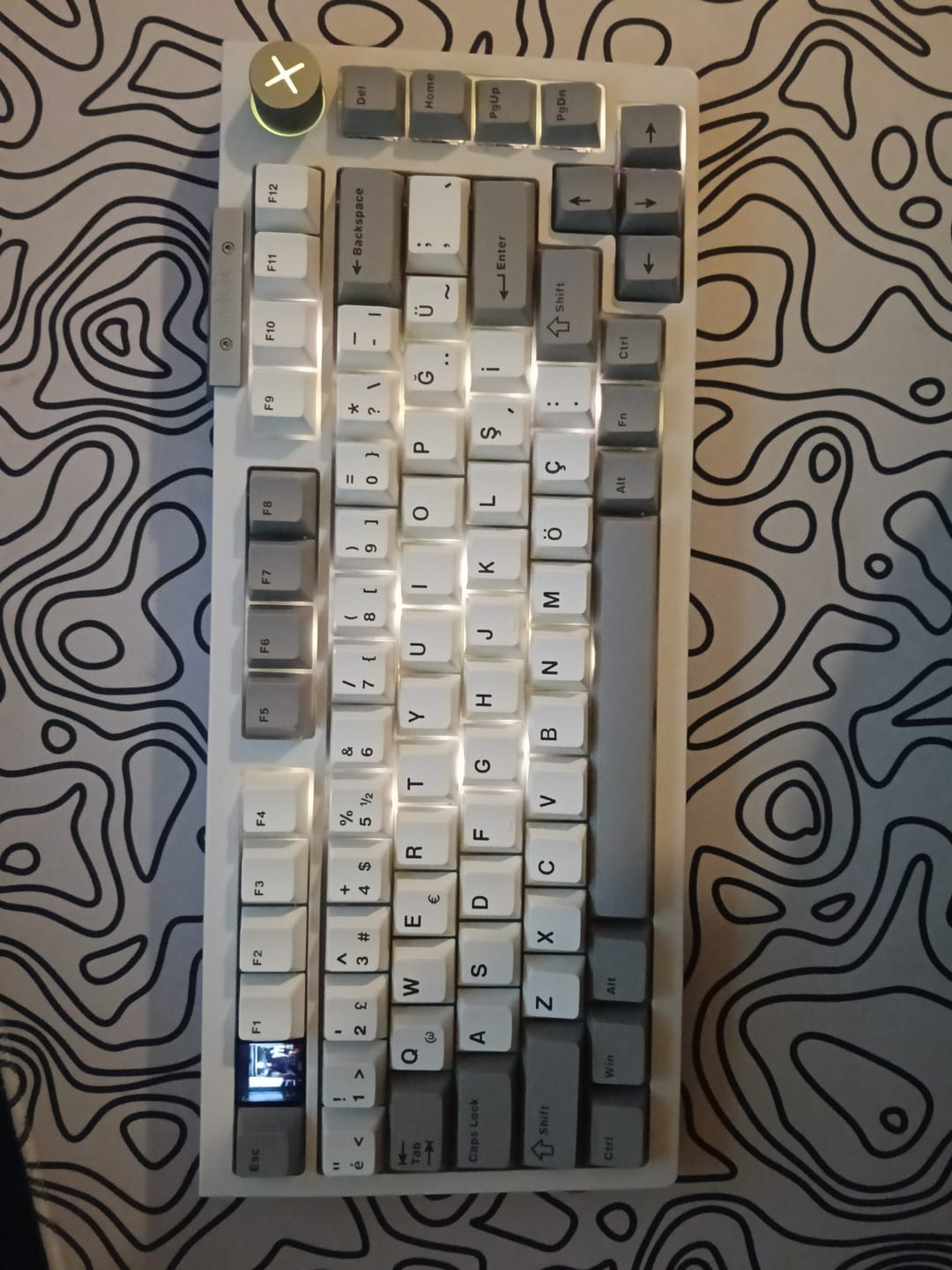 Customer photo review of Wraith Çift Enjeksiyonlu PBT Türkçe Tuş Takımı