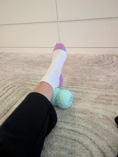 Customer photo review of Portable Vibrating Massage Roller - Vibit ROLL