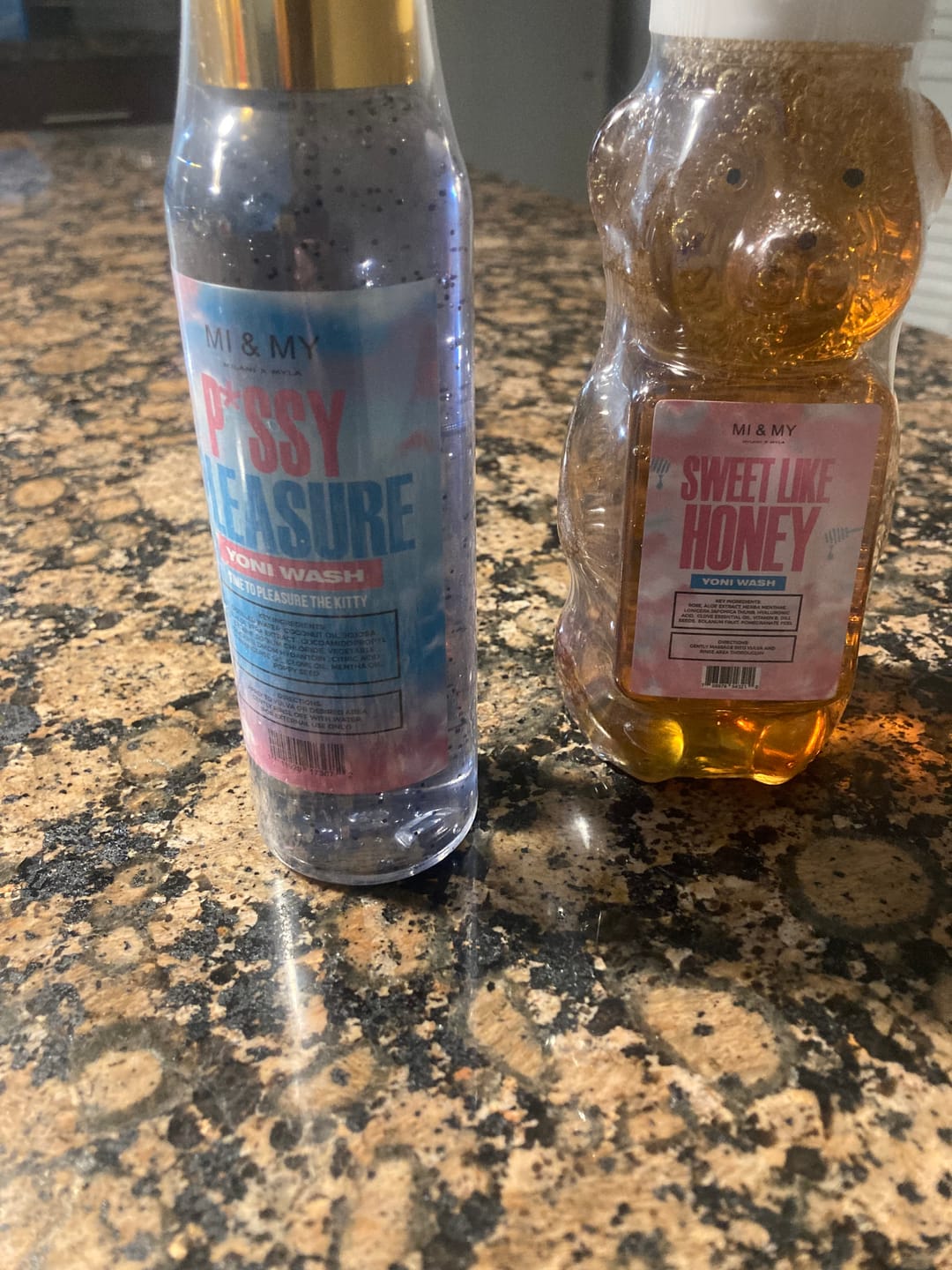 Customer photo review of Sweet Like Honey Yoni Wash