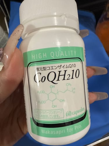 Customer photo review of 還元型コエンザイムQ10 -Wakasapri for Pro.