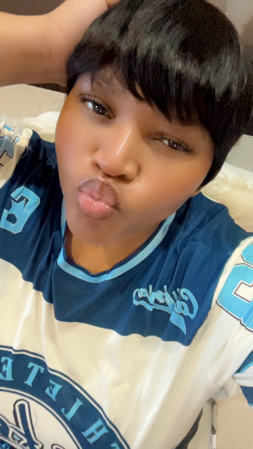 Customer photo review of Chic Pixie Cut Wig - Trendy and Natural Human Hair