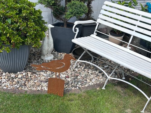 Customer photo review of Gartenstecker Möwe