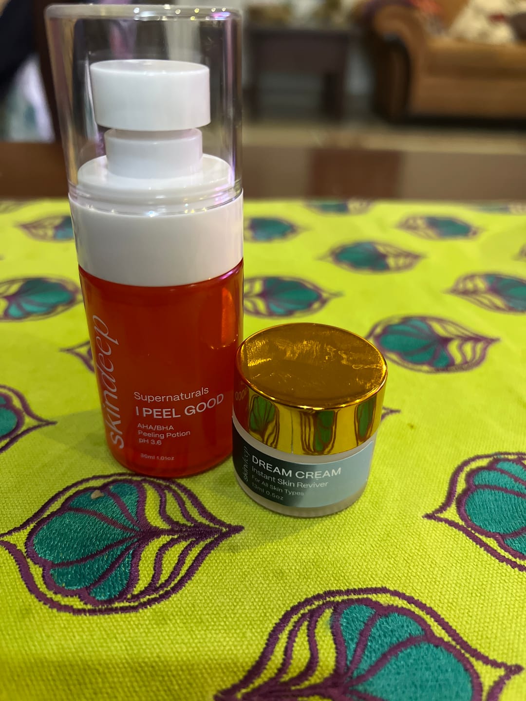 Customer photo review of DREAM CREAM - Instant Skin Reviver