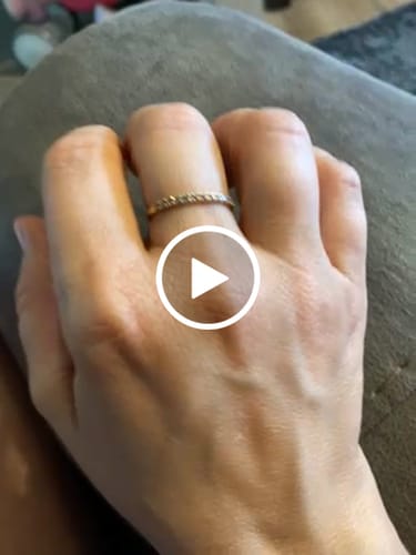 Customer video review of Family Birthstone Ring