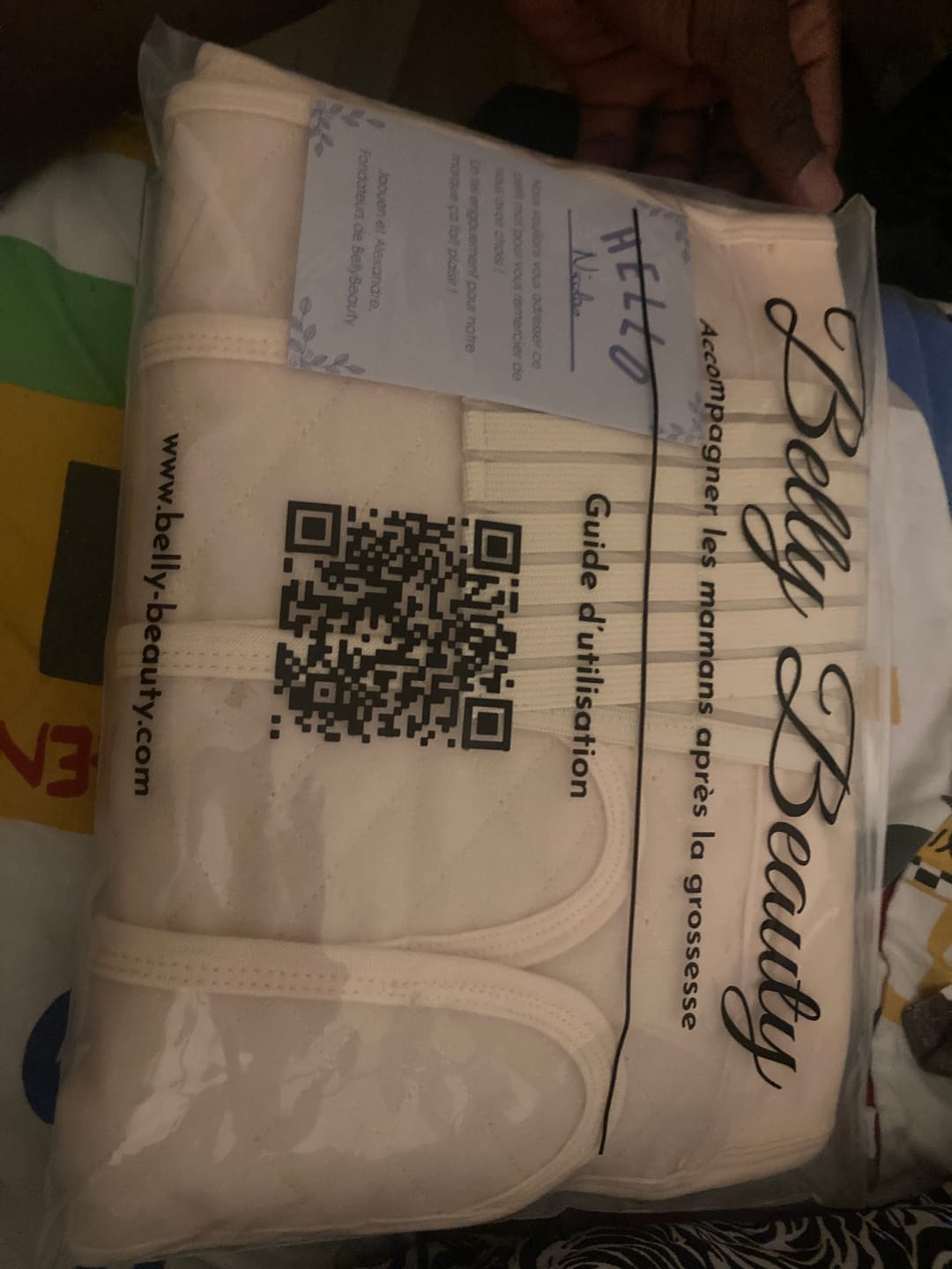 Customer photo review of Ceinture post accouchement