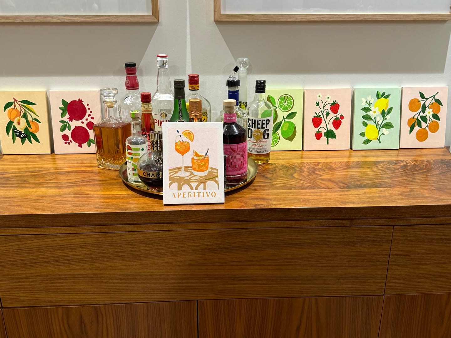 Customer photo review of 6 Mini Paintings - Fruit Plant Set