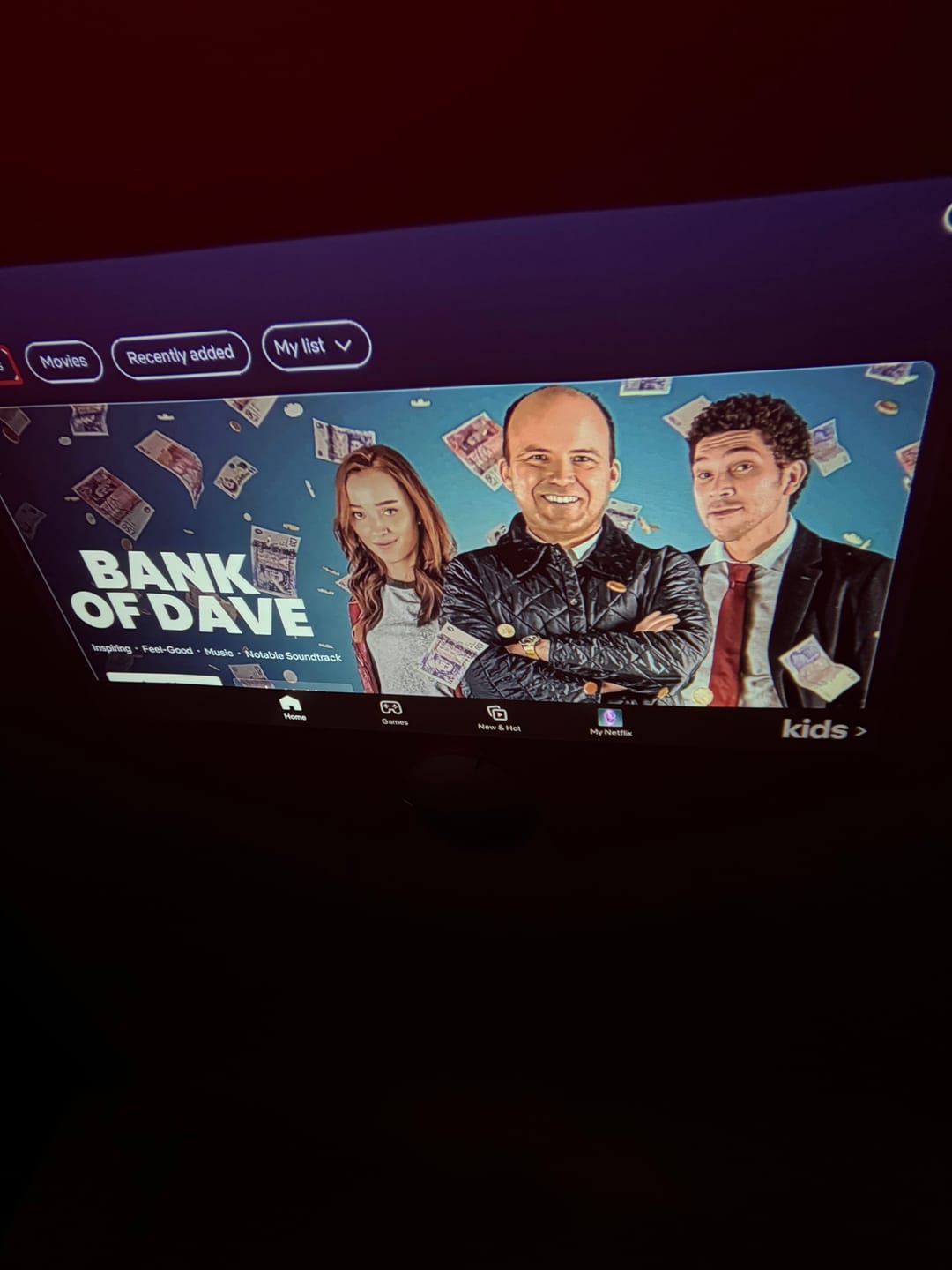 Customer photo review of MovieHub™ Ultra HD Projector + FREE Projector Screen