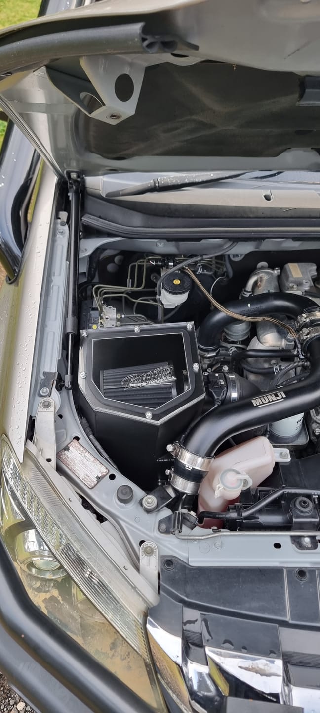 Customer photo review of Custom Air box to suit Isuzu Dmax 2012-2019 Pod Filter Style
