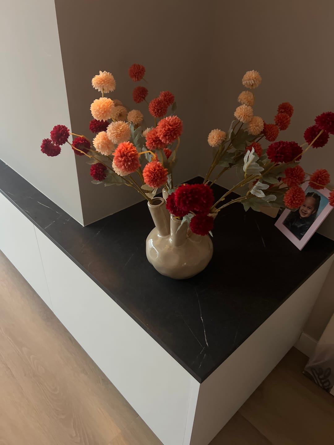 Customer photo review of Zijden Kiku Bloemen - Mix