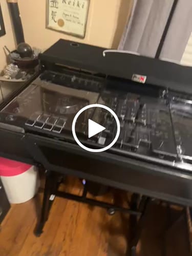 Customer video review of ProX XS-XDJAZWLTBLLED ATA Flight Case for Pioneer XDJ-AZ DJ Controller with Laptop Shelf 1U Rack Space, Wheels, and LED - Black