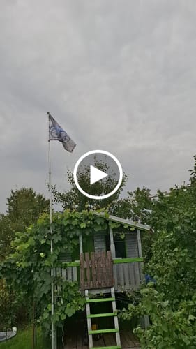 Customer video review of Fahne inkl. Druck