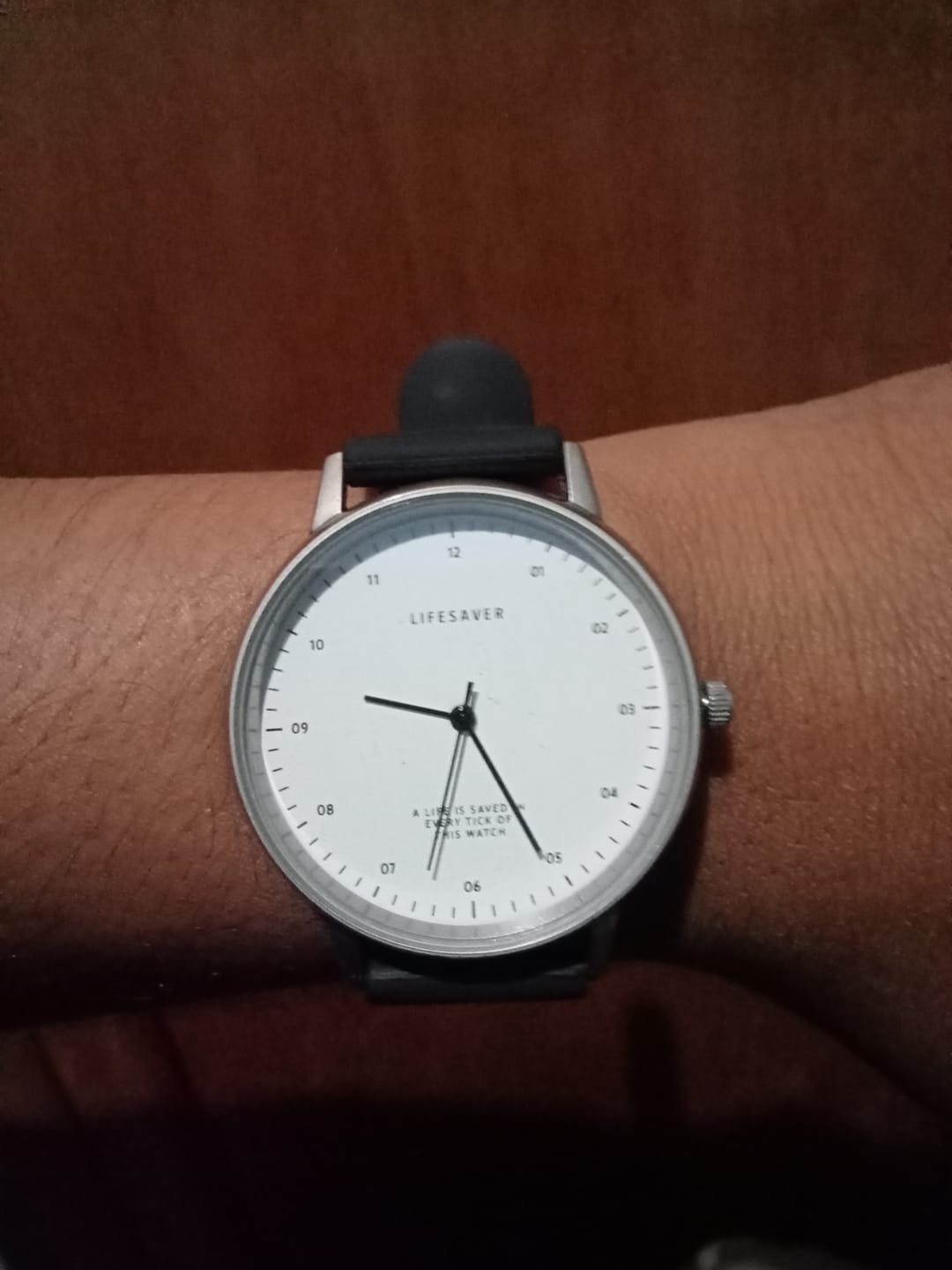 Customer photo review of Life Saver Watch 4.0 – Black