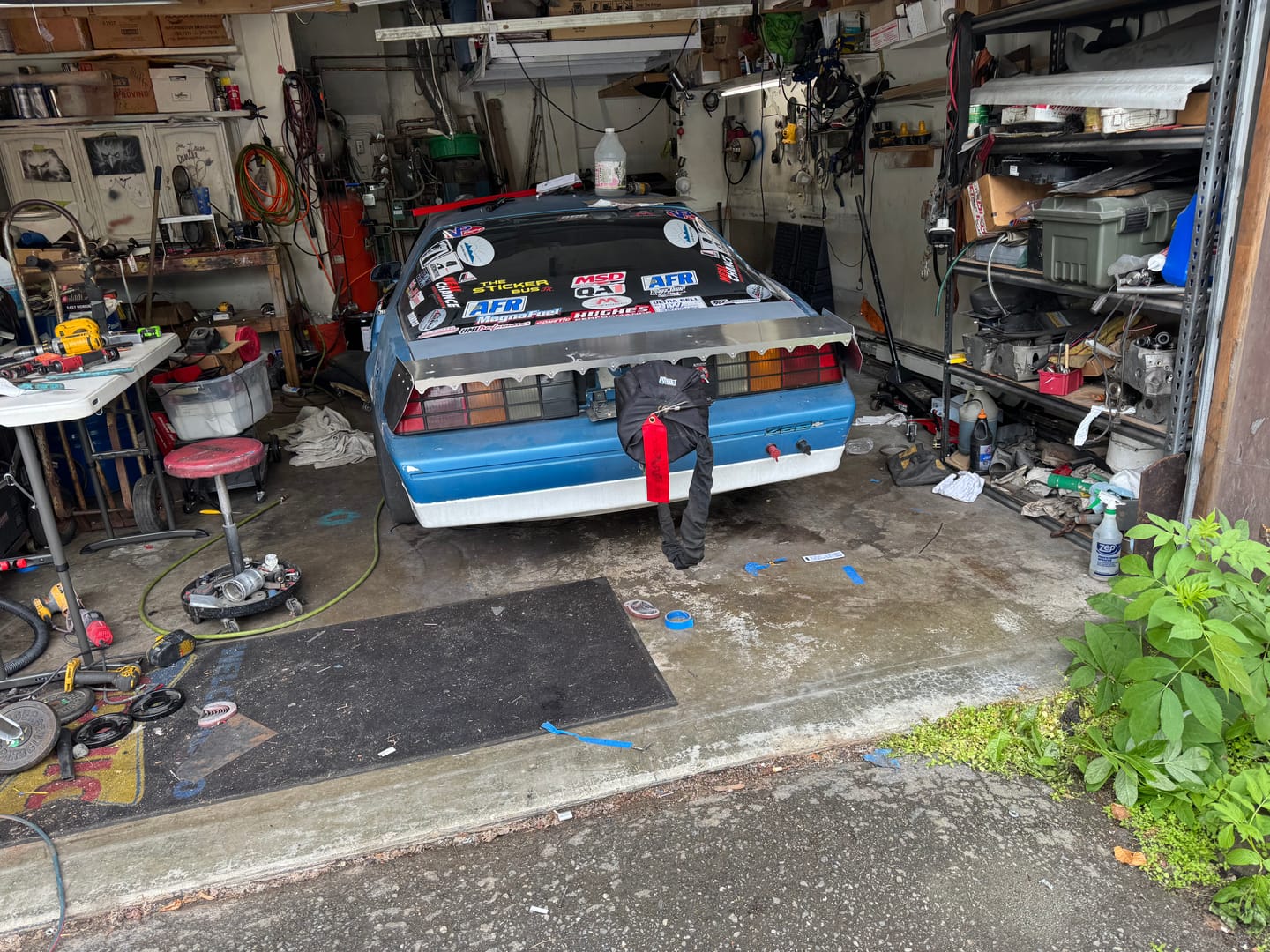 Customer photo review of 1982-92 Chevy Camaro Aluminum 15" Strutless Drag Wing 31-170