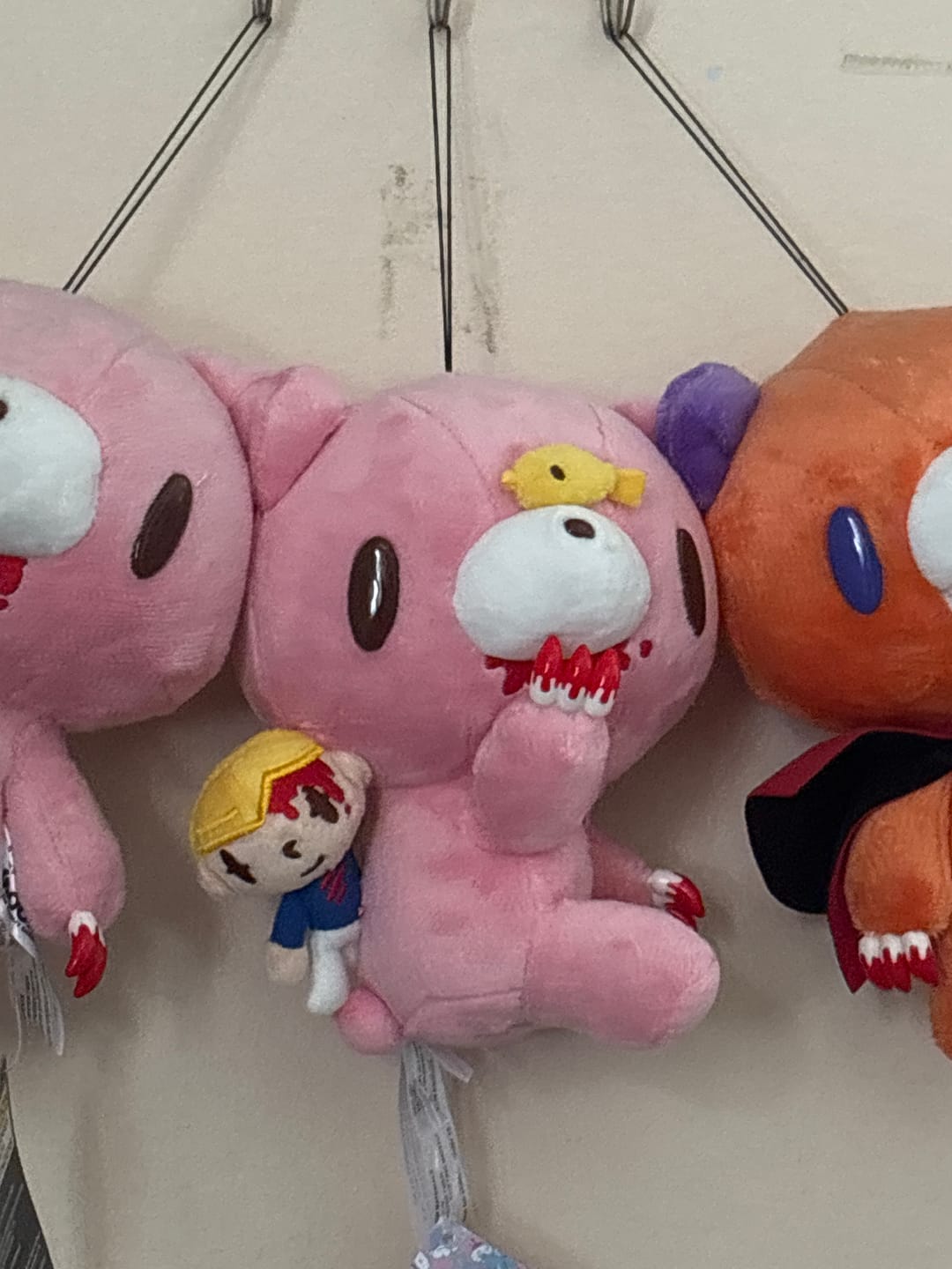 Customer photo review of Gloomy Bear & Pity Sitting 7" Plushie