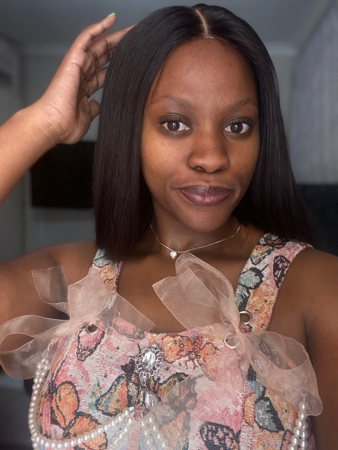 Customer photo review of Vietnam 2 X 6 Lace Closure Wear And Go Super Drawn Bob