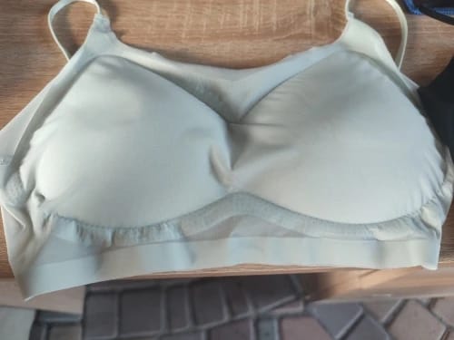 Customer photo review of Breeze Silk Halter Bra