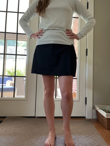 Customer photo review of Topanga Skort - Black