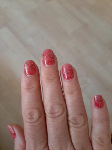 Claudia M. review of UV Gel: Glitter Rose Ombré image 1 out of 1