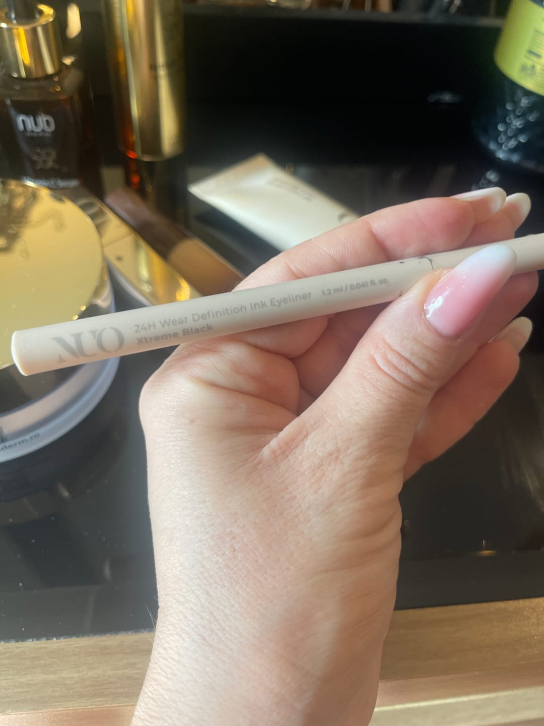 Customer photo review of Tus de ochi rezistent la apa