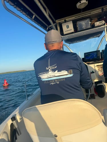 Customer photo review of Dri-Fit Custom Boat Shirts - Long Sleeve