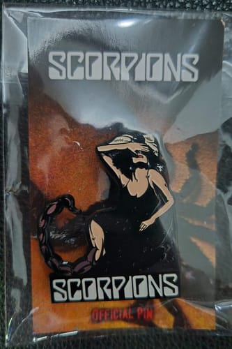 Customer photo review of Scorpions - Savage Amusement - Pin