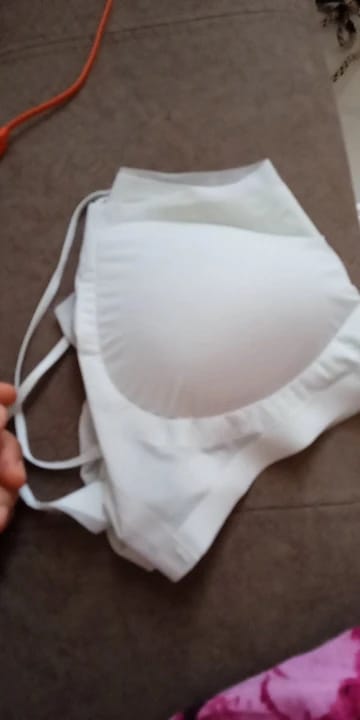 Customer photo review of Breeze Silk Halter Bra