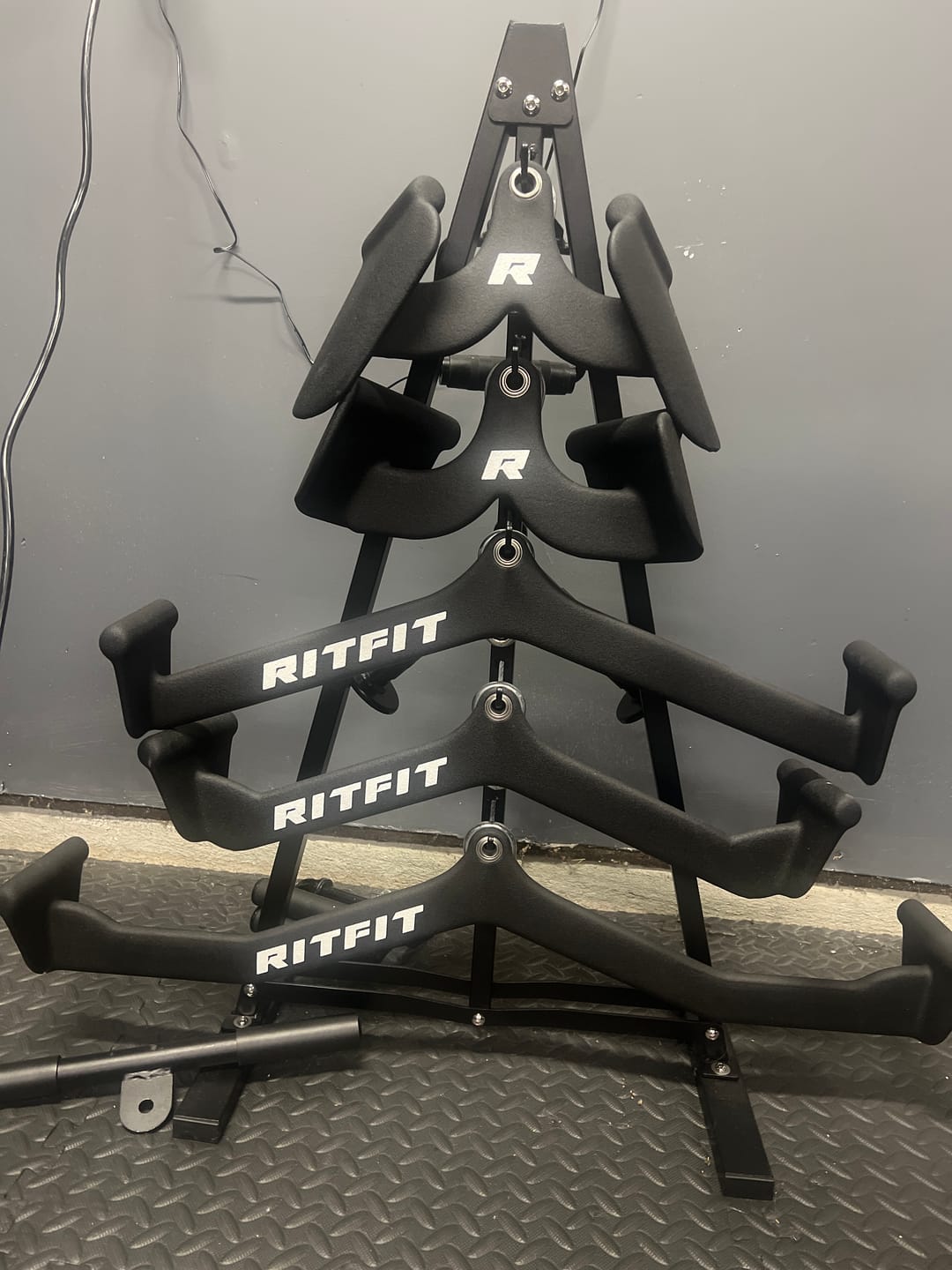 Customer photo review of RitFit 5pcs Lat Pulldown Bar Combo