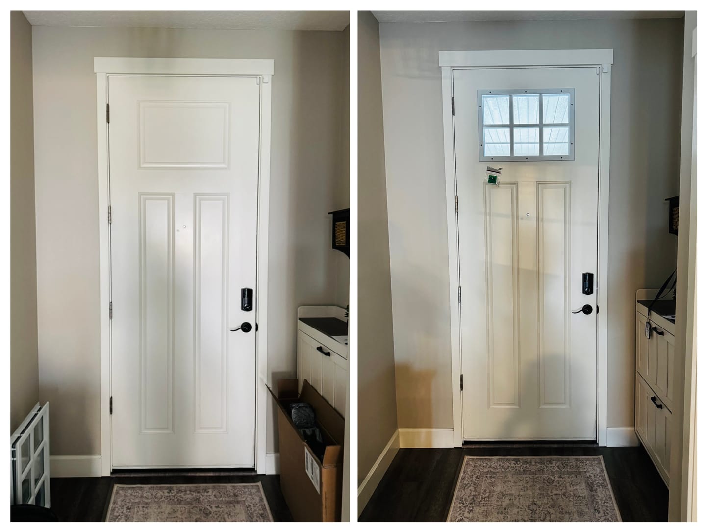 Customer photo review of Clear 6 Lite Glass and Frame Kit (Craftsman)