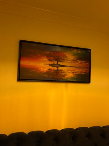 Customer photo review of BEAUTIFUL REFLECTION CANVAS