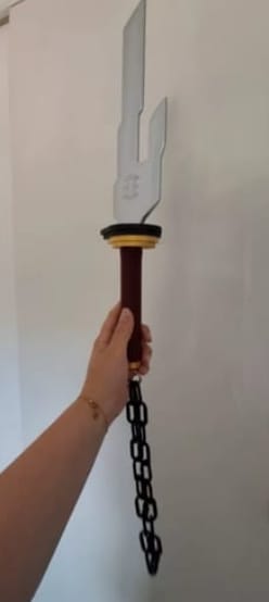 Customer photo review of Inverted Spear of Heaven 45 cm
