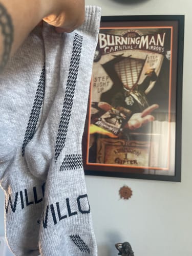 Customer photo review of Men's Alpaca Socks