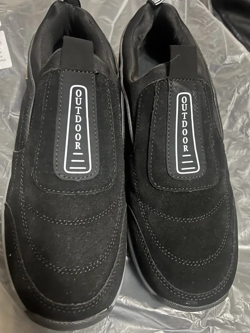 Customer photo review of Early Summer 49% Off🔥 Men's Waterproof Orthopedic Slip-on Walking Shoes